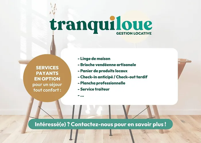 Ferienhaus Tranquiloue - Du Petit Bourg - Puy Du Fou Les Herbiers